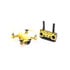 Thumbnail 1 : Modifli DJI Spark Drone Skin Vivid Atomic Yellow Propwrap™ Combo