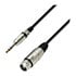 Thumbnail 1 : 3m Adam Hall Audio Cable Female XLR to Male Stereo Jack