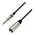 Thumbnail 1 : 1m Adam Hall Audio Cable Male XLR to Male Stereo Jack