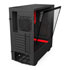 Thumbnail 4 : NZXT Red H500 Tempered Glass Window Midi PC Gaming Case