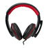 Thumbnail 2 : Xclio HU728 USB Digital over-ear Gaming Headphones with Microphone Black Red