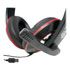 Thumbnail 4 : Xclio HU728 USB Digital over-ear Gaming Headphones with Microphone Black Red