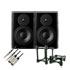 Thumbnail 1 : Dynaudio PRO LYD-8 Next Generation 8" Nearfield Studio Monitor + Iso Acoustic Stands + Leads