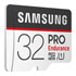 Thumbnail 2 : Samsung 32GB PRO Endurance 24/7 Recording MicroSD Memory Card
