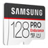 Thumbnail 2 : Samsung 128GB PRO Endurance 24/7 Recording MicroSD Memory Card