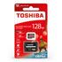Thumbnail 2 : Toshiba Exceria M303 128GB V30 High Video Speed Micro SD Memory Card