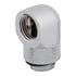 Thumbnail 2 : CORSAIR Hydro X XF Chrome Brass G1/4" 90° Rotary Adapter Fitting - Twin Pack
