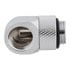 Thumbnail 3 : CORSAIR Hydro X XF Chrome Brass G1/4" 90° Rotary Adapter Fitting - Twin Pack