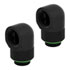 Thumbnail 1 : Corsair Hydro X XF Black Brass G1/4" 90° Rotary Adapter Fitting - Twin Pack