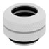 Thumbnail 2 : Corsair Hydro X XF White Brass 12mm G1/4" Hardline Compression Fittings - Four Pack