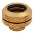 Thumbnail 2 : Corsair Hydro X XF Gold Brass 14mm G1/4" Hardline Compression Fittings - Four Pack
