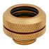 Thumbnail 2 : CORSAIR Hydro X XF Gold Brass 14mm G1/4" Hardline Compression Fittings - Four Pack