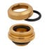 Thumbnail 3 : CORSAIR Hydro X XF Gold Brass 14mm G1/4" Hardline Compression Fittings - Four Pack