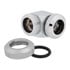Thumbnail 2 : CORSAIR Hydro X XF Chrome Brass 12mm Hardline 90° Compression Fittings - Twin Pack