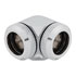 Thumbnail 3 : CORSAIR Hydro X XF Chrome Brass 14mm Hardline 90° Compression Fittings - Twin Pack