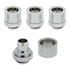 Thumbnail 1 : CORSAIR Hydro X XF Chrome Brass 10/13mm G1/4" Softline Compression Fittings - Four Pa