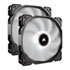 Thumbnail 1 : Corsair AF140 Dual 140mm White LED 3pin Cooling Fans 2018 Edition