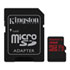 Thumbnail 1 : Kingston Canvas React 32GB Class 10 UHS-I U1 Micro-SDHC Memory Card with SD Adapter