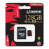 Thumbnail 3 : Kingston 128GB 4K Class 10 UHS-I U3 MicroSDXC with SD Adaptor