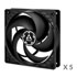 Thumbnail 2 : Arctic P12 Static Pressure 120 mm Fans (5 Pack)