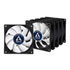 Thumbnail 1 : Arctic F8 PWM PST 4-Pin 80mm Cooling Fan Value Pack (5 pcs)