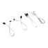 Thumbnail 1 : CORSAIR 30cm White Premium Braided Sleeved Front Panel Extension Kit