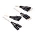 Thumbnail 3 : CORSAIR 30cm White Premium Braided Sleeved Front Panel Extension Kit
