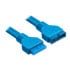 Thumbnail 4 : CORSAIR 30cm Blue Premium Braided Sleeved Front Panel Extension Kit