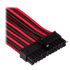 Thumbnail 1 : Corsair Type 4 Gen 4 PSU Red/Black Sleeved 24pin ATX Power Cable