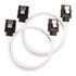 Thumbnail 1 : Corsair 30cm White Premium Braided Sleeved SATA Data Cable