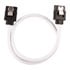 Thumbnail 2 : CORSAIR 30cm White Premium Braided Sleeved SATA Data Cable