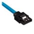 Thumbnail 3 : CORSAIR 30cm Blue Premium Braided Sleeved SATA Data Cable