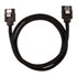 Thumbnail 2 : Corsair 60cm Black Premium Braided Sleeved SATA Data Cable
