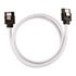 Thumbnail 2 : Corsair 60cm White Premium Braided Sleeved SATA Data Cable