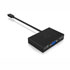 Thumbnail 2 : ICY BOX IB-DK2104-C USB Type-C™ 3-in-1 Video Adapter