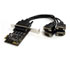 Thumbnail 1 : Startech.com 4 Port RS232 PCIe Serial Card w/ Breakout Cable