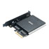 Thumbnail 2 : Akasa Dual Port M.2 PCIe/SATA SSD Adapter Card /w RGB and Heatsink