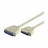 Thumbnail 1 : 3m Bi Directional Parallel Extension Cable DB25pin Male to DB25pin Female Cable