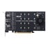 Thumbnail 3 : ASUS HYPER M.2 PCIe x16 NVMe VROC RAID Card V2 4x SSD Slots
