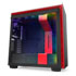 Thumbnail 1 : NZXT Black/Red H710i Smart Mid Tower Windowed PC Gaming Case