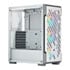 Thumbnail 1 : Corsair White iCUE 220T Addressable RGB Airflow Midi PC Gaming Case