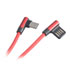 Thumbnail 1 : Akasa 1m USB C Black Smartphone Data Charging Cable Red