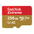 Thumbnail 1 : SanDisk Extreme 256GB Performance A2 V30 microSDXC SD Card