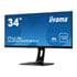 Thumbnail 1 : Iiyama 34" Ultrawide QHD IPS FreeSync Monitor Height/Tilt/Swivel Adjustable