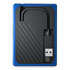 Thumbnail 4 : WD My Passport Go 500GB External Portable Solid State Drive/SSD - Cobalt Trim