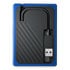 Thumbnail 4 : WD My Passport Go 500GB External Portable Solid State Drive/SSD - Cobalt Trim