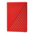Thumbnail 2 : WD My Passport 2TB External Portable Hard Drive/HDD - Red