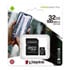 Thumbnail 1 : Kingston Canvas Select Plus 32GB UHS-I Micro SD Memory Card + SD Adapter