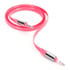 Thumbnail 1 : Griffin 90cm Fluoro Fire Pink Flat 3.5mm Aux Cable