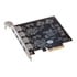 Thumbnail 1 : Allegro Pro USB 3.2 PCIe Card (4 10Gb charging ports)